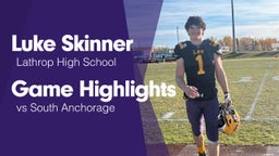 Game Highlights vs South Anchorage 