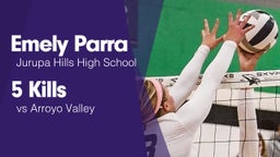 5 Kills vs Arroyo Valley 