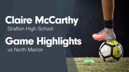 Game Highlights vs North Marion 