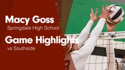 Game Highlights vs Southside 