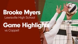 Game Highlights vs Coppell