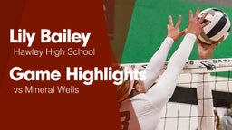 Game Highlights vs Mineral Wells