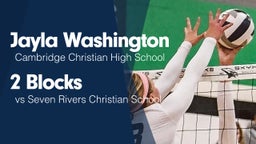 2 Blocks vs Seven Rivers Christian School