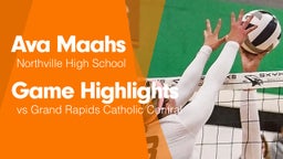 Game Highlights vs Grand Rapids Catholic Central 