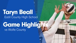 Game Highlights vs Wolfe County 