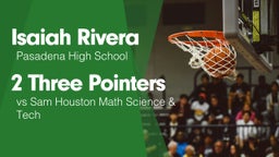 2 Three Pointers vs Sam Houston Math Science & Tech 