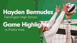 Game Highlights vs Piedra Vista 