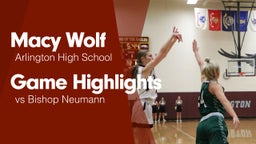 Game Highlights vs Bishop Neumann 