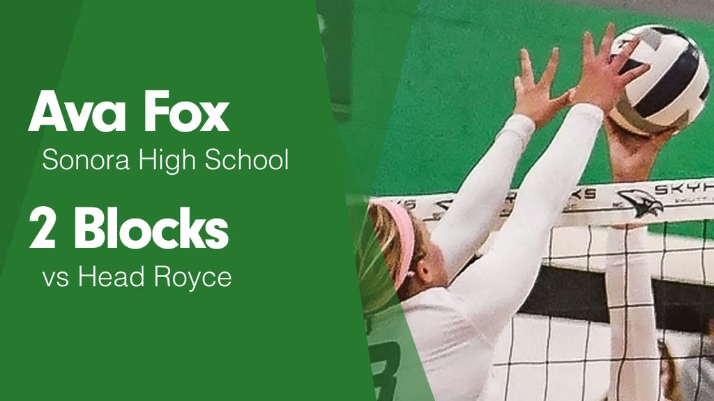 Ava Fox's High School Career Home