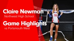 Game Highlights vs Portsmouth West 