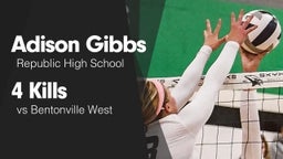 4 Kills vs Bentonville West