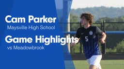 Game Highlights vs Meadowbrook 