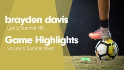 Game Highlights vs Lee's Summit West 