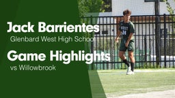 Game Highlights vs Willowbrook 