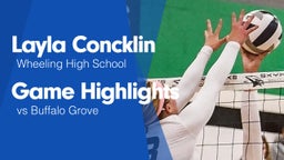 Game Highlights vs Buffalo Grove 