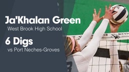 6 Digs vs Port Neches-Groves 