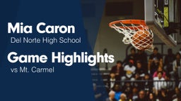 Game Highlights vs Mt. Carmel 