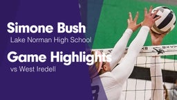 Game Highlights vs West Iredell