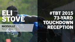 #TBT 2015: 73-yard Touchdown Reception vs Tate 
