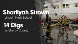 14 Digs vs Shelby County