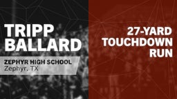 27-yard Touchdown Run vs Olfen Independent School District