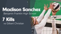 7 Kills vs Gilbert Christian