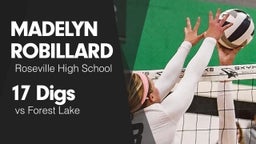 17 Digs vs Forest Lake 