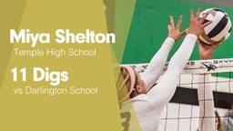 11 Digs vs Darlington School