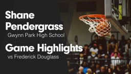 Game Highlights vs Frederick Douglass 