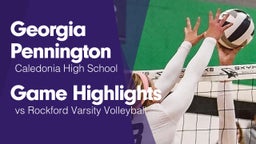 Game Highlights vs Rockford Varsity Volleyball