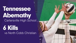 6 Kills vs North Cobb Christian 