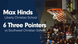 6 Three Pointers vs Southwest Christian School
