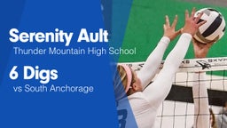 6 Digs vs South Anchorage 