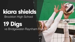 19 Digs vs Bridgewater-Raynham Regional