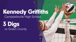 3 Digs vs Green County 