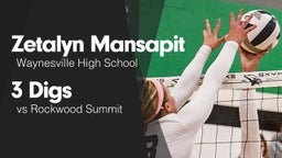 3 Digs vs Rockwood Summit 