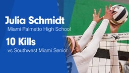 10 Kills vs Southwest Miami Senior