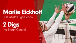 2 Digs vs North Central 