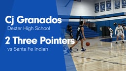 2 Three Pointers vs Santa Fe Indian 
