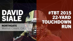 #TBT 2015: 22-yard Touchdown Run vs Mt. Diablo 
