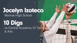 10 Digs vs Central Academy Of Technology & Arts
