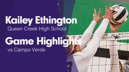 Game Highlights vs Campo Verde 