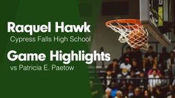 Game Highlights vs Patricia E. Paetow 