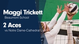 2 Aces vs Notre Dame-Cathedral Latin 