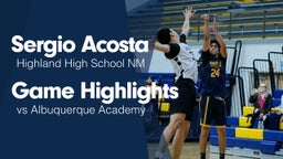 Game Highlights vs Albuquerque Academy 