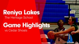 Game Highlights vs Cedar Shoals