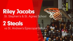 2 Steals vs St. Andrew's Episcopal School