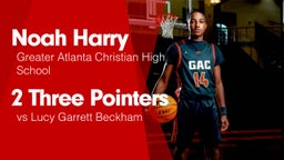 2 Three Pointers vs Lucy Garrett Beckham 