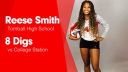 8 Digs vs College Station