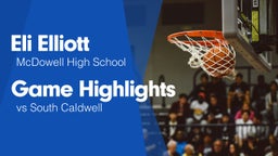 Game Highlights vs South Caldwell 